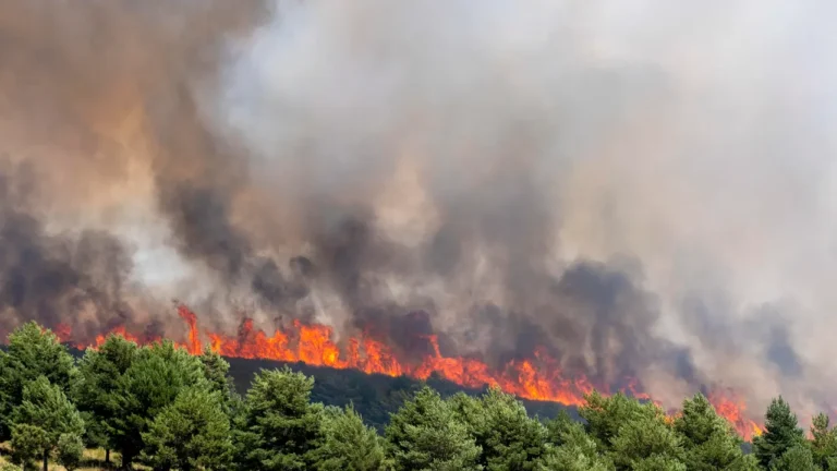 L’incendi de La Mierla frena l’avanç cap a Soria després de calcinar més de 30.000 hectàrees i el de Brieva evoluciona favorablement
