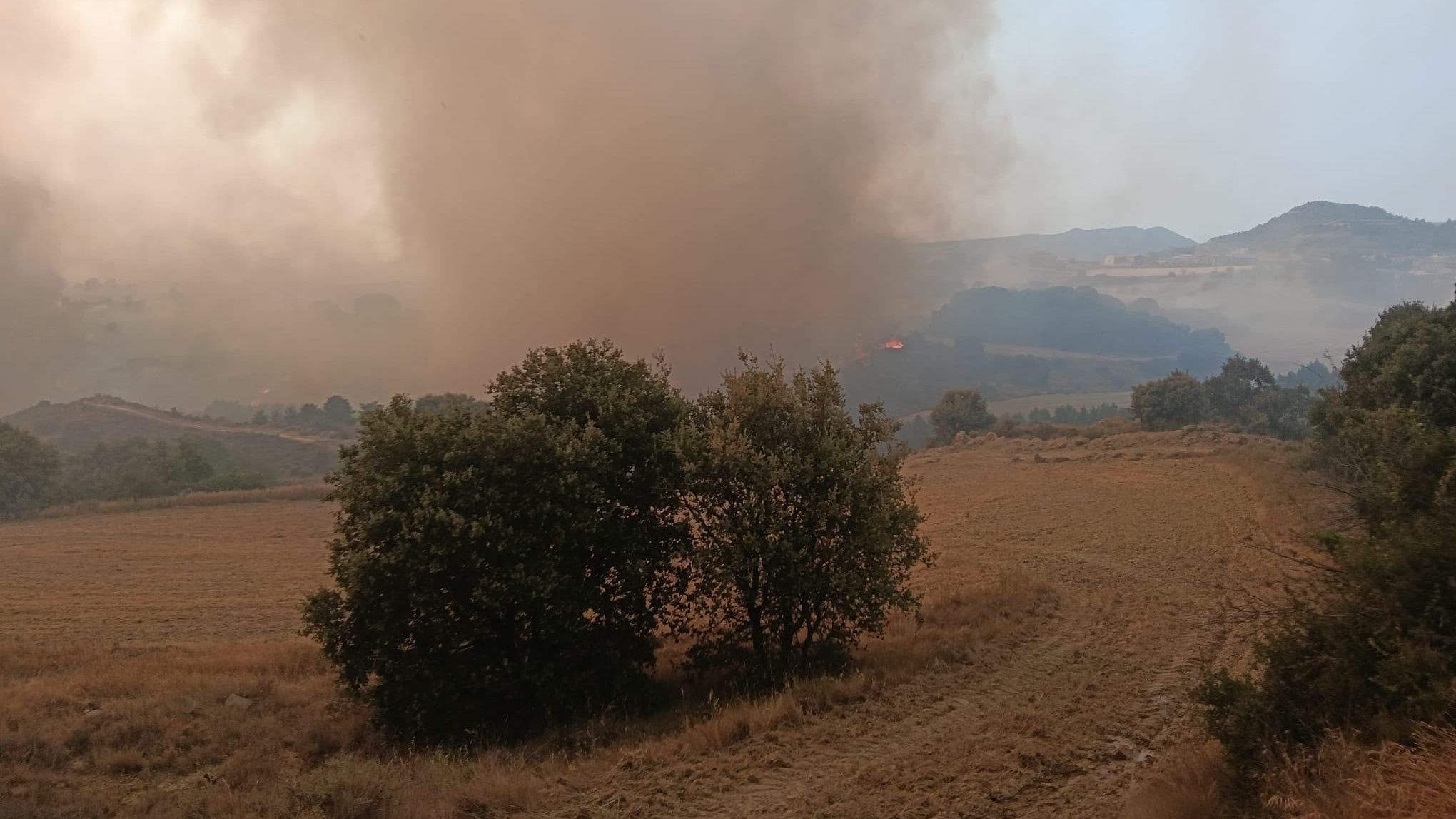Saragossa incendi