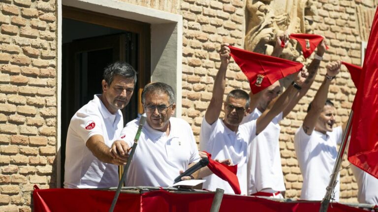 El Chupinazo per l’esport local a Larraga