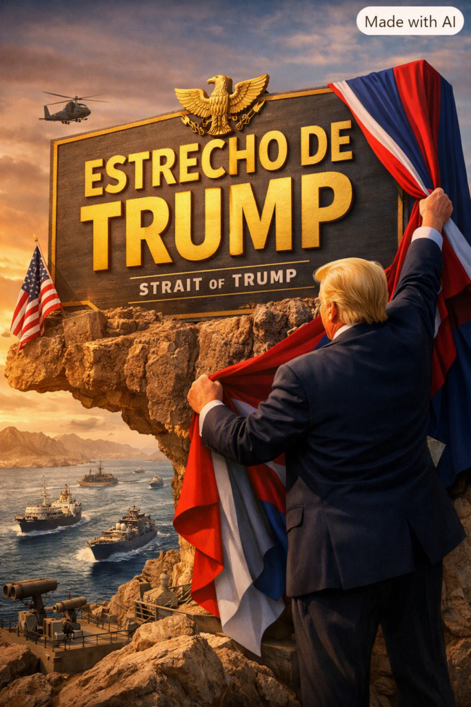 El "Estret de Trump": Una nova expressió de narcisisme polític que qüestiona els fonaments de la sobirania internacional