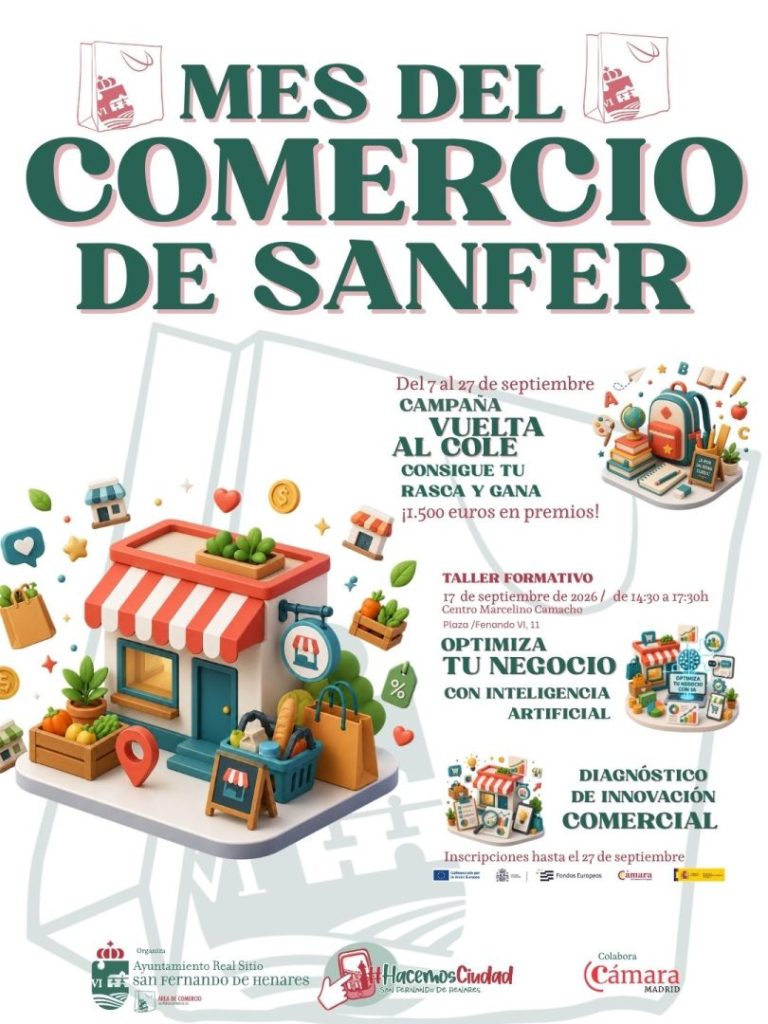 San Fernando de Henares Impulsa el Comerç Local amb el Mes del Comerç