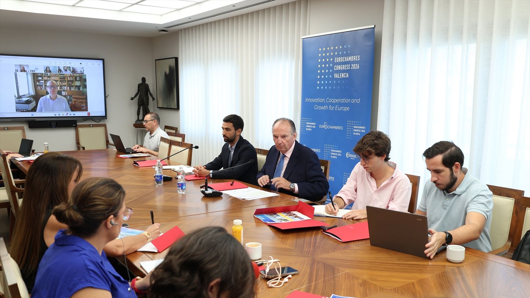 València acull el congrés de Eurocàmbres 2026: 91 càmeres de comerç dibuixen l'estratègia per revertir el descens competitiu d'Europa