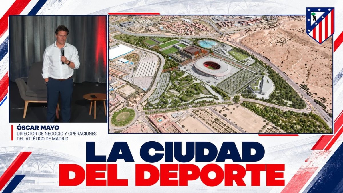 L'Atlètic de Madrid accelera la Ciutat de l'Esport: oberta parcial per a la final de la Champions del 2027 i completada cap al 2030